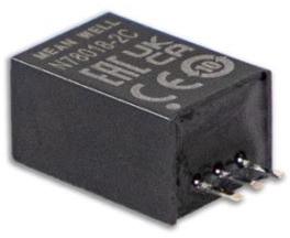 Mean Well Enterprises-N7812-2C DC/DC-Wandler und Spannungsreglermodul Module DC-DC 12V/24VIN 2-OUT -12V/12V -0.6A/2A 30W 3-Pin