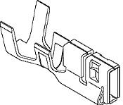 Molex-56134-9000 Connector Contact Contact SKT Crimp ST Cable Mount 22-28AWG MicroClasp™ T/R