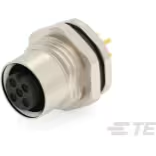 TE Connectivity-T4141012051-000 Connector Circular Conn M12 Circular SKT 5 POS Solder ST Thru-Hole 5 Terminal 1 Port