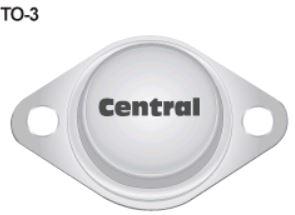 Central Semiconductor-2N6058 Darlington BJT Trans Darlington NPN 80V 12A 150000mW 3-Pin(2+Tab) TO-3 Sleeve
