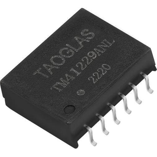 taoglas-TM41654ANL Transformador de telecomunicaciones Telecom Transformer 1CT:1CT 16 Terminal Gull Wing SMD