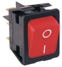 Bulgin Components PLC-C6053ALBR2-1197W-B Wippschalter Switch Rocker ON OFF DPST Quick Connect Flat Rocker 20A 277VAC 1118.55VA