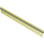 Conn Unshrouded Header HDR 40 POS 2.54mm Solder ST Top Entry Thru-Hole Bulk