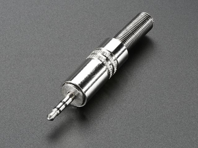 Adafruit Industries-1798 Steckverbinder für Audio und Video Conn 2.5MM Stereo Plug PL ST Cable Mount 1 Port
