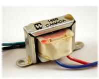Hammond Manufacturing-145F Audio Transformers Audio Transformer 45Ohm Prim. DCR 9Ohm Sec. DCR 6 Terminal Wire Lead Flange Mount
