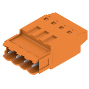 Weidmuller-1611730000 Steckverbinder, Klemmenblöcke Conn Terminal Block M 4 POS 5.08mm Screw ST Cable Mount 10A Box