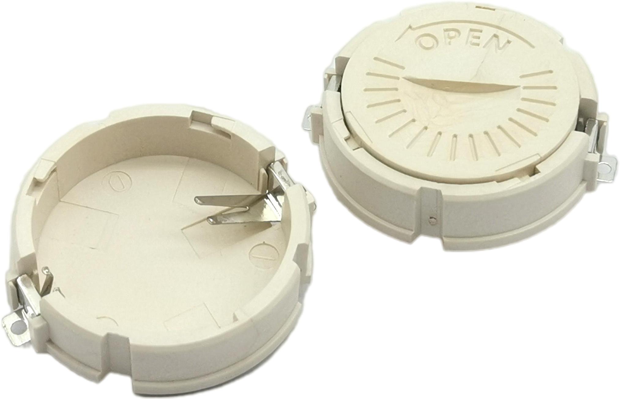 ADAM TECH-BH-128A-5 Soportes, clips y contactos para baterías Battery Holder 1 Cells Thermoplastic Tray