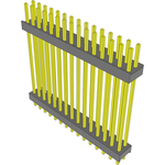 Conn Board Stacker HDR 30 POS 2.54mm Solder ST Top Entry Thru-Hole Bulk