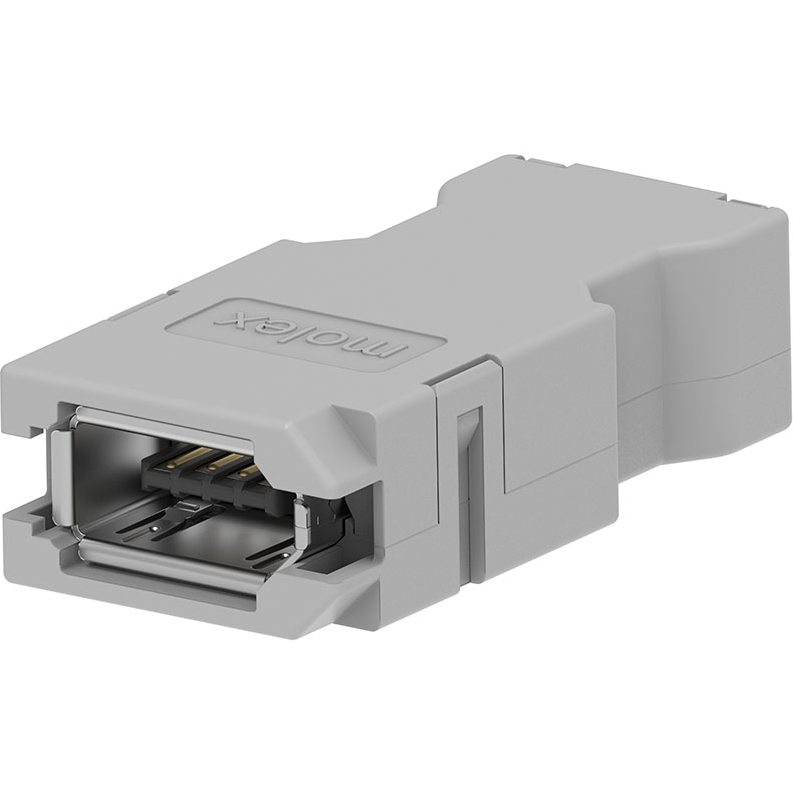 Molex-0542800809 Steckverbinder, Schnittstelle 2.00mm Pitch Serial I/O Connector, Receptacle Kit, Wire-to-Wire, Solder Type, 8 Circuits