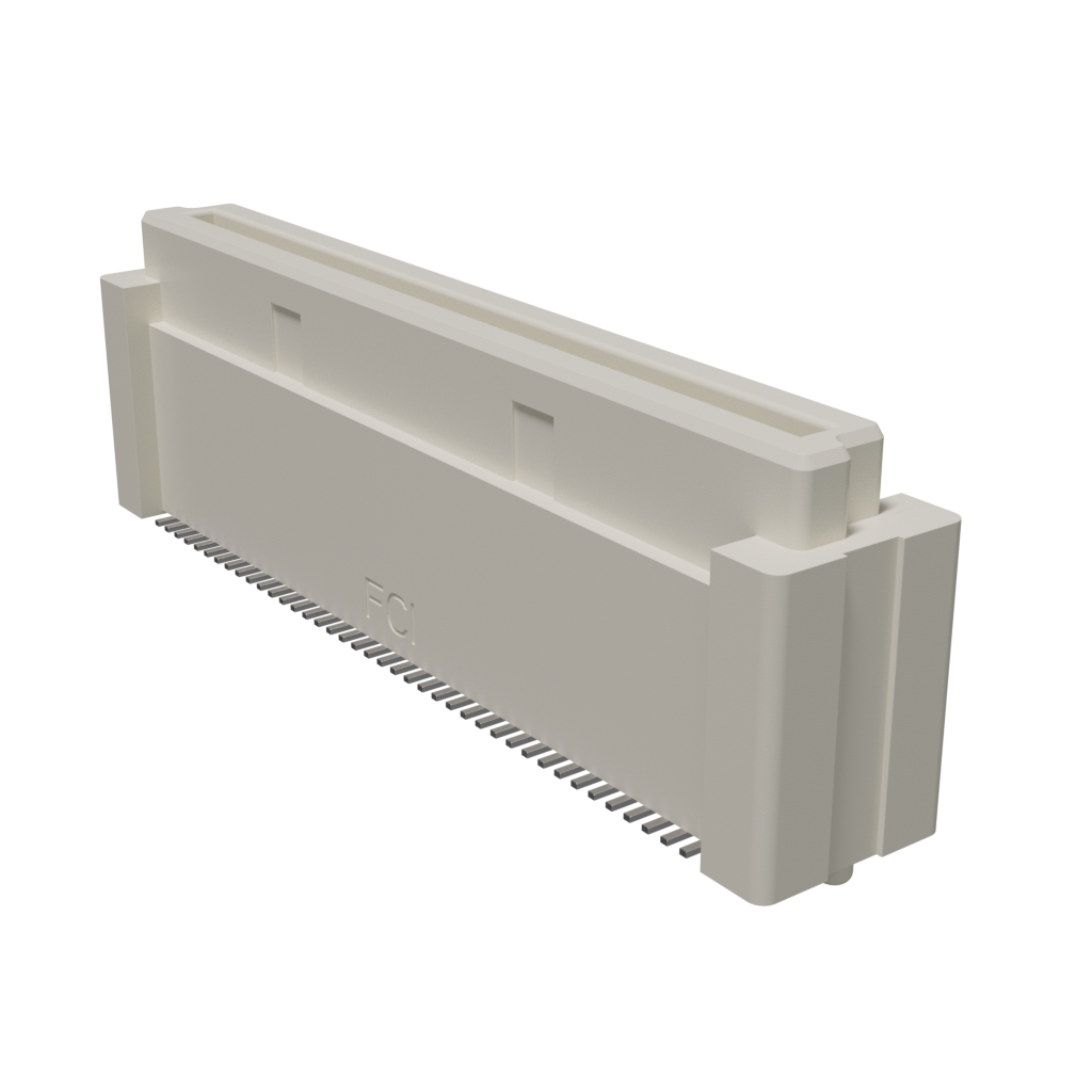 Amphenol Communications Solutions-61082-083600LF Piastre connettori e prese PCB BergStak® 0.80mm Pitch, Receptacle, Vertical, Double Row, 80 Positions
