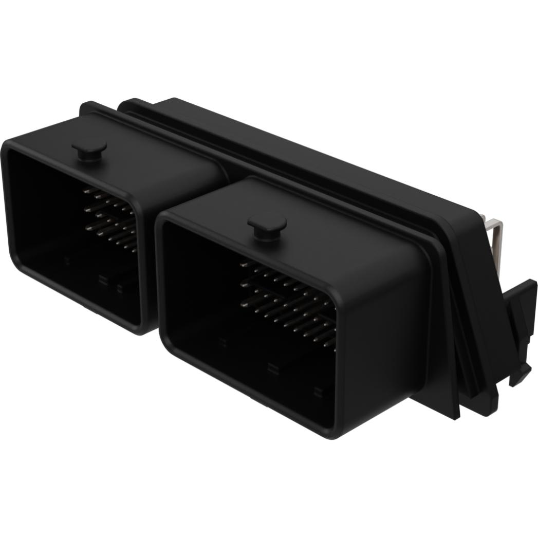 Molex-5600451201 Connector Headers and PCB Receptacles Conn Shrouded Header (4 Sides) HDR 120Power POS 2.5mm Solder RA Side Entry Thru-Hole CMC Tray