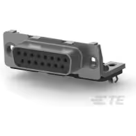 TE Connectivity-1-106506-2 Steckverbinder, D-Sub Conn D-Sub SKT 15 POS 1.37mm Solder RA Thru-Hole 15 Terminal 1 Port Tray