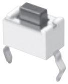 Panasonic Industry-EVQ-PE504K Switch Tactile Switch Tactile N.O. SPST Rectangular Button PC Pins 0.05A 12VDC 1.6N Thru-Hole Bulk