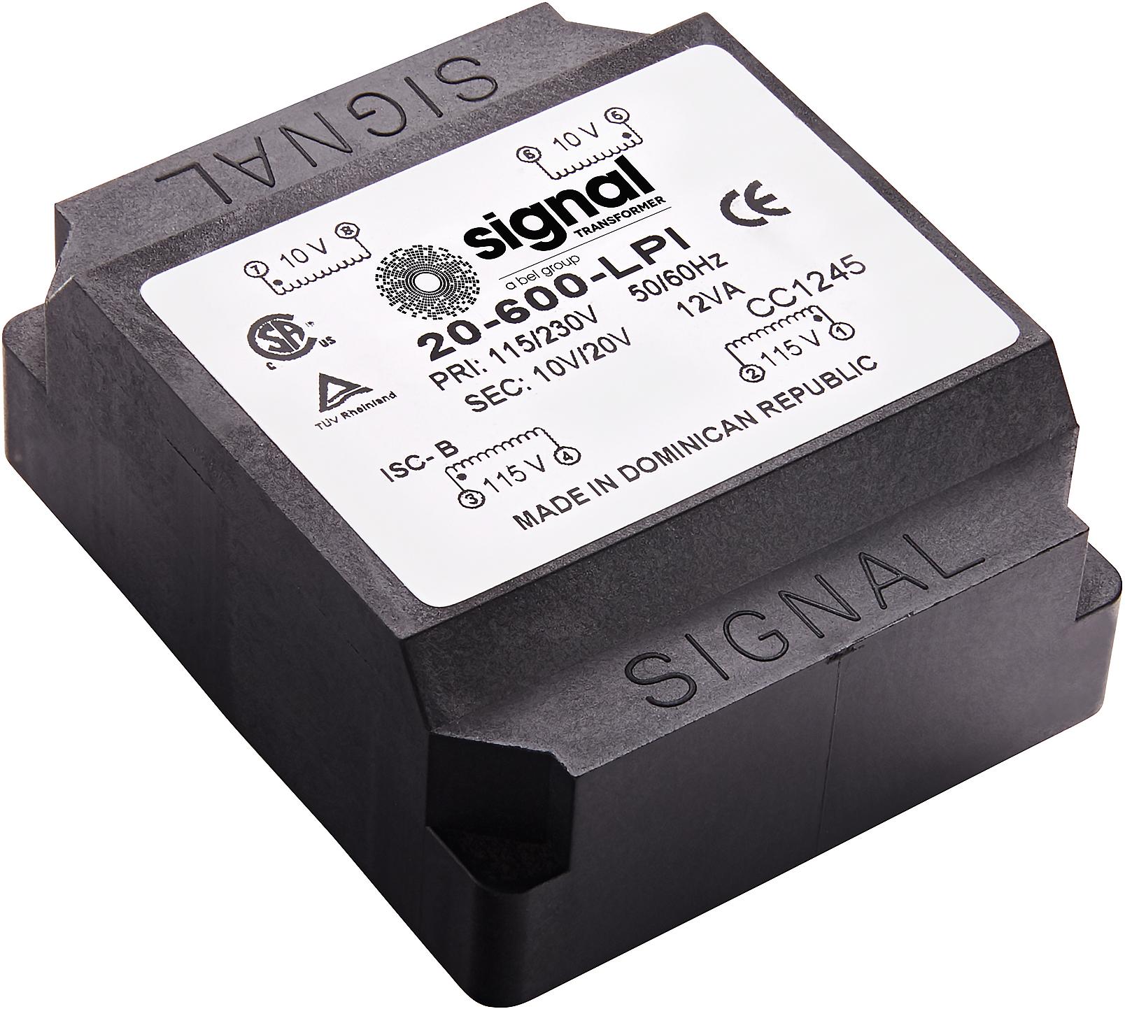 Signal Transformer-24-500-LPI Transformador de potencia Power Transformer 4000Vrms 12VA 8 Terminal Pin Thru-Hole