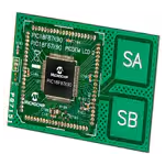 PIC18F87K90 Microcontroller Plug-in Board