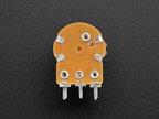 Adafruit Industries-3481 Compensatore del resistori, potenziometri e reostati Panel Mount 10K Log Potentiometer w/ On-Off Switch