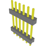 Conn Board Stacker HDR 6 POS 2.54mm Solder ST Top Entry Thru-Hole Bulk