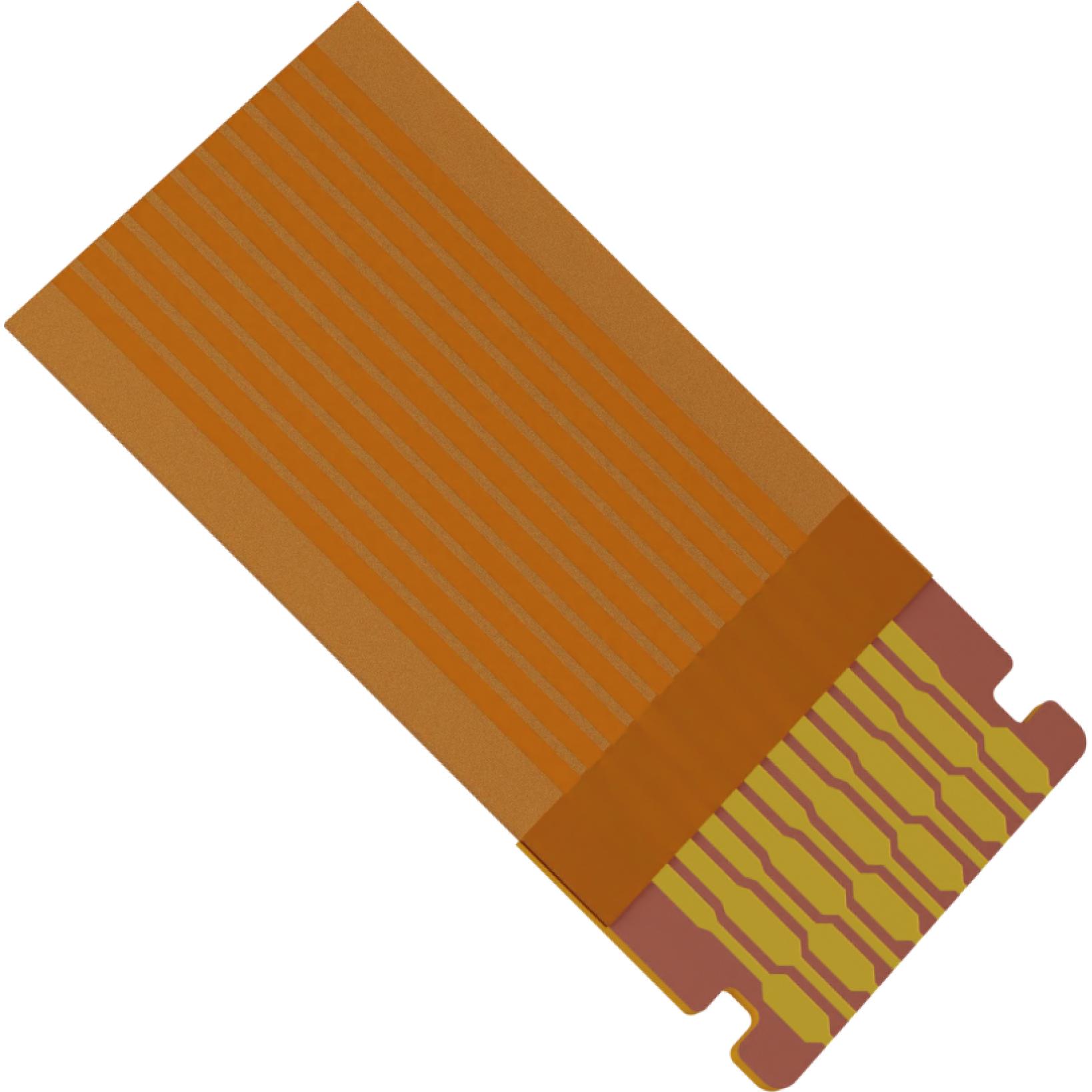 Molex-150310411 Flachband Kabelbaugruppen Cable Assembly 0.102m 0.3mm 11 to 11 POS FFC Jumper to FFC Jumper M-M Premo-Flex FFC Jumper Bag