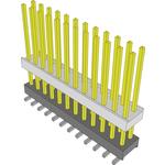 Conn Board Stacker HDR 24 POS 2.54mm Solder ST SMD Tube