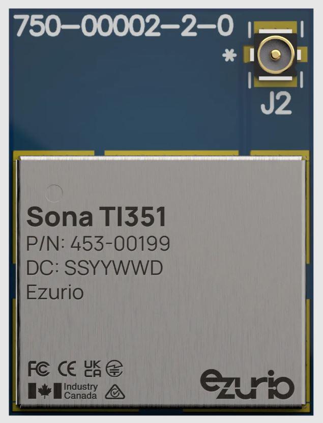 Ezurio-453-00199C Combo Wireless Modules WLAN+BT Module 2412MHz to 2472MHz/5150MHz to 5850MHz 96-Pin LGA