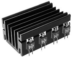 Fischer Elektronik GmbH & Co. KG-SK 68 94 SA Heat Sinks Heat Sink Passive Extruded Screw Mount 5.85°C/W Black Anodized