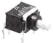 NIDEC Copal Electronics-FP1F-5M-Z Druckknopfschalter FP1F-5M-Z NIDEC Copal Electronics Switch Push Button ON SPDT Round Plunger 0.4VA Momentary Contact - Arrow.com