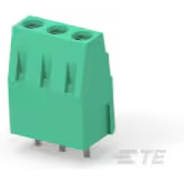 TE Connectivity-282880-3 Steckverbinder, Klemmenblöcke Conn Eurostyle Block M 3 POS 5mm Solder ST Thru-Hole 13.5A/Contact Box