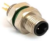 Bulgin Limited-PXMBNI08FPM04PPC Connector Circular Conn M8 Circular PIN 4 POS Solder ST Thru-Hole 4 Terminal 1 Port Buccaneer