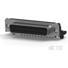 TE Connectivity-5747846-4 Connector D-Subminiature Conn D-Sub SKT 25 POS 1.38mm Solder RA Thru-Hole 25 Terminal 1 Port Tray