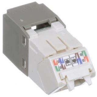 Panduit-CJUD688TGIG Connettore telefono e telecomunicazione Conn RJ-45 F 8 POS IDT Cable Mount 8 Terminal 1 Port Mini-Com® Cat 6 Bulk