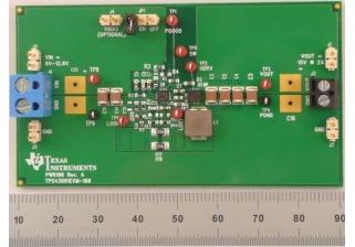 Texas Instruments-TPS43061EVM-198 Energiemanagement, Entwicklungsplatinen und -kits TPS43061 DC to DC Controller 15V Output Evaluation Board