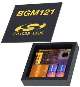 Silicon Labs-BGM121A256V1 Bluetooth Bluetooth v4.2 (BLE) SMART SOC IoT 1Mbps 3.3V 56-Pin Tray