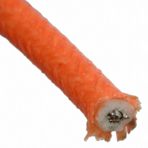 CnC Tech, LLC-3122-22-1-0500-008-1-TS Memoria con pacchetto multi-chip Hook-up Wire 22AWG 152.4m 2.2mm Tinned Copper Orange 300V Reel