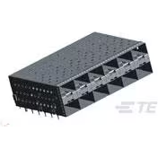 TE Connectivity-2007562-8 Steckverbinder, Telefon und Telekommunikation Conn SFP+ RCP 240 POS 1.6mm Press Fit RA Thru-Hole 240 Terminal 12 Port Package