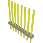 Conn Unshrouded Header HDR 8 POS 2.54mm Solder ST Top Entry Thru-Hole Bulk