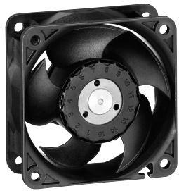 ebm-papst-628HH Blowers and Fans DC Fan Axial Ball Bearing 48V 36V to 56V 32.96CFM 43dB 60 X 60 X 25.4mm