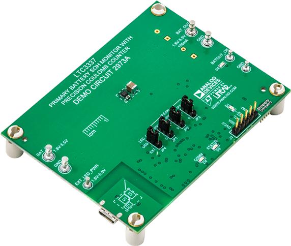 Analog Devices-DC2973A Energiemanagement, Entwicklungsplatinen und -kits LTC3337 Battery Management 1.8V to 5.5V Output Demonstration Circuit