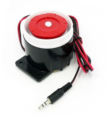 Seeed Technology Co.,Ltd-107100000 Indicatore e allarmi audio Audio Buzzer Piezo 8VDC 16VDC 160mA 12VDC 110dB Screw Mount Wire Lead