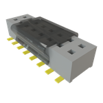 Conn Socket Strip SKT 16 POS 1.27mm Solder ST Top Entry SMD TIGER CLAW™ T/R