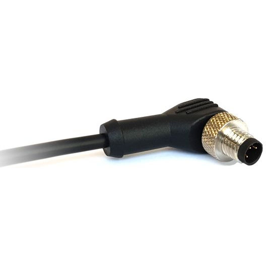 Bulgin Components PLC-PXPPVC12RAM05ACL100PVC null Cable Assembly Circular 10m 22-28AWG M12 Circular 5 Right Angle