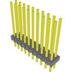 Conn Unshrouded Header HDR 20 POS 2.54mm Solder ST Top Entry Thru-Hole Bulk