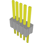 Conn Unshrouded Header HDR 5 POS 1.27mm Solder ST Top Entry Thru-Hole Bulk