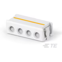 TE Connectivity-2106431-4 Connector Headers and PCB Receptacles Conn IDC SSL Connector F 4 POS 4mm Solder ST SMD T/R