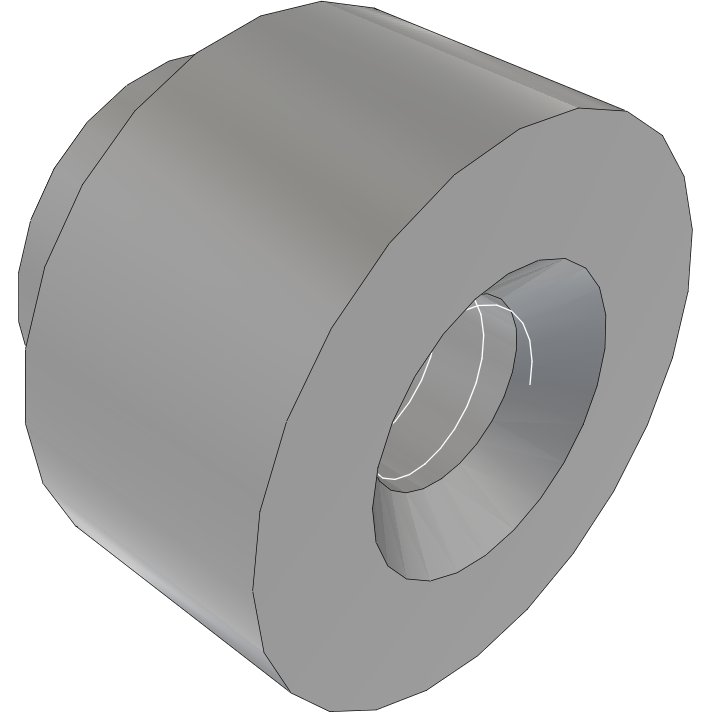 Samtec-SO-0318-04-01-02 Isolatori a cappe Standoff Round F 4-40-THD Stainless Steel 303