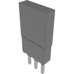 Conn Elevated Socket SKT 3 POS 2.54mm Solder ST Top Entry Thru-Hole Bulk