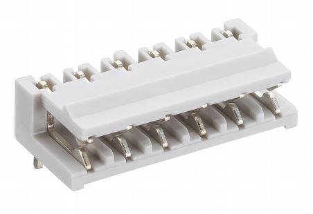 Lumberg-KBWO 08 Steckverbinderleisten und Leiterplattenbuchsen Conn Board to Board RCP 8 POS 5mm Solder RA Thru-Hole Bulk