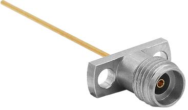 Bulgin Components PLC-RF292A2JCCES Connettore RF 2.92mm Series Pin With Extended, 2 Hole Flange