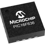 MCU 8-bit PIC RISC 3.5KB Flash 2.5V/3.3V/5V Automotive AEC-Q100 16-Pin QFN EP T/R