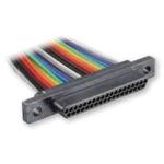 Conn Insulated Wire 0.152m 24AWG Micro D-Subminiature 9 POS PIN Crimp