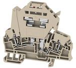 Weidmuller-1616430000 Steckverbinder, Klemmenblöcke Conn DIN Rail Fused 2 POS Tension Clamp ST T DIN Rail 10A